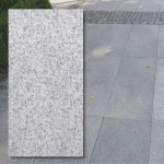 Płytka granitowa szara płomieniowana G603 120x60x2