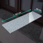 Parapet granitowy szary polerowany G603 182x30x2 cm