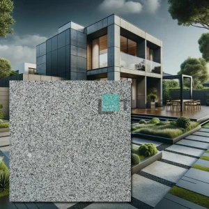 Płytka granitowa Dark Grey New G654 płomieniowana 60x60x1,5 cm