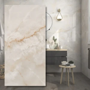 Płytka gresowa Sardonyx Cream Polerowana 90x90 cm /PAKIET 4,86M2/