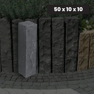 Ogrodowa Palisada Granitowa Łupana G690 Bazalt Black 50x10x10 cm PRZEDSPRZEDAŻ!