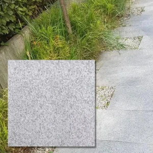 Płytka granitowa szara płomieniowana G603 new 60x60x1,5 cm