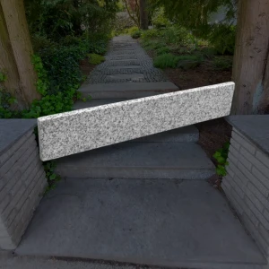 Cokół granitowy polerowany G603 61x8x1 cm