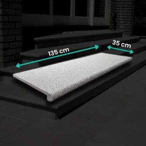 Schodek Granitowy G603 135x35x2 stopnica Bullnose