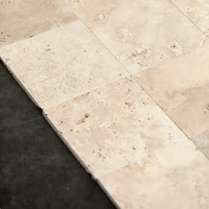 Trawertyn Super Light Szlifowany Bębnowany 61x40,6x1,2 cm 3