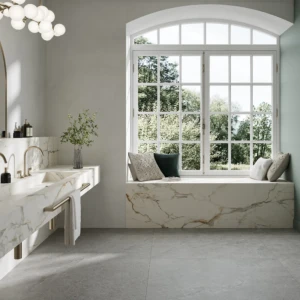 Spiek Kwarcowy TRI-D Passion White Soft 320x80x2 cm 5