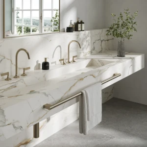 Spiek Kwarcowy TRI-D Passion White Soft 320x80x2 cm 6