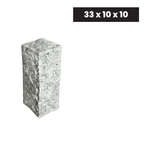 Ogrodowa Palisada Granitowa G603 33x10x10 cm