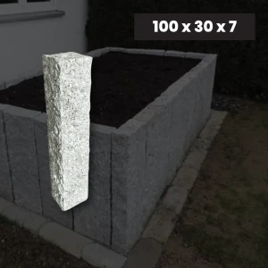 Palisada Ogrodowa / obrzeże Granit G603 100x30x7 cm