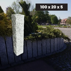 Ogrodowa Palisada Granitowa G603 100x20x5 cm