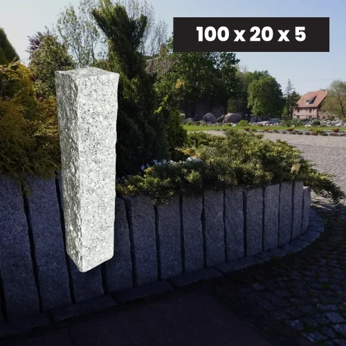 Ogrodowa Palisada Granitowa G603 100x20x5 cm