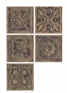 Płytka Ścienna Gatsby Copper Tin 20x20x0,7 cm