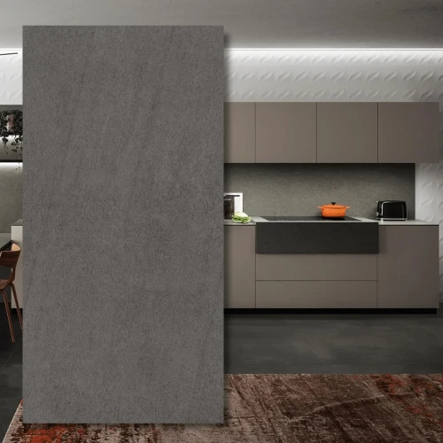 Spiek kwarcowy Basaltina Volcano Hammered 320x160x0,6 cm