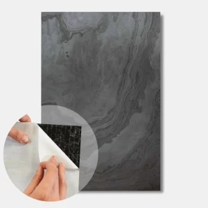 Fornir kamienny Black Slate 122x61x0,2 cm Samoprzylepny