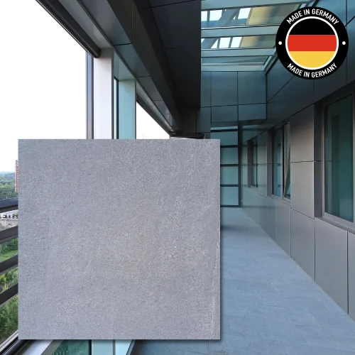 Gres 20mm Top Stone Anthracite 60x60x2 cm
