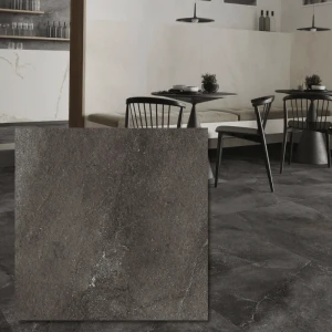 Płytka gresowa Native Stone Mineral Black R10 Natural Plus 60x60x0,8 cm