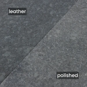 Płytka granitowa szczotkowana Steel Grey leather 61x30,5x1 cm