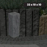 Ogrodowa Palisada Łupana G690 Bazalt Black 33x10x10 cm PRZEDSPRZEDAŻ!