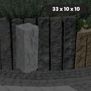 Ogrodowa Palisada Łupana G690 Bazalt Black 33x10x10 cm PRZEDSPRZEDAŻ!