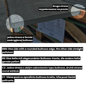 Stopnica Płomieniowana G690 Bazalt polerowana bullnose 160x40x3 cm  (4).webp