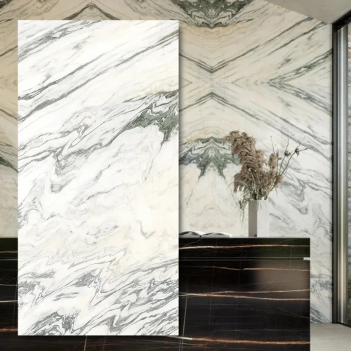 Spiek kwarcowy 12mm The Top Marazzi Bianco Arni Matt 324x162 cm