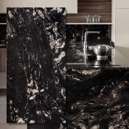 Granit Brazylijski Dark Pearl 2cm Poler - Slab