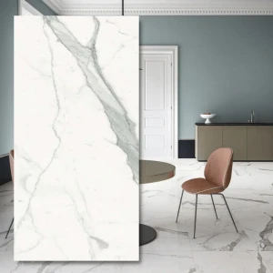 Gres Połysk Marble Lab Calacatta Statuario 60x30x0,8 cm