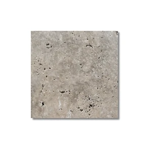 Trawertyn Silver Premium Niewypełniony Bębnowany Szlif 20,3x20,3x1,2 cm