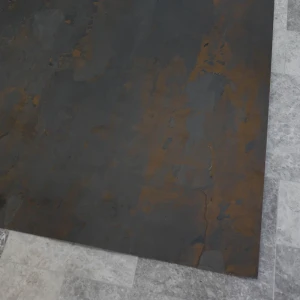 Fornir Kamienny Slate Black Gold Line XXL 122x244x0,2 cm