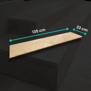 Trawertyn Parapet / Stopnica kamienna Classic Mix 135x33x2