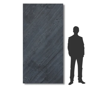 Fornir kamienny Line Black XXL 122x280x0,2 cm