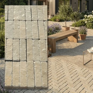 Kostka brukowa Tandur Yellow Limestone Bębnowany 5x20x5 cm PRZEDSPRZEDAŻ!