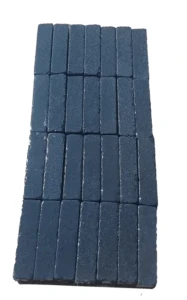 Kamień Wapień Kadappa Black Limestone Bębnowany 5x20x5 cm PRZEDSPRZEDAŻ!
