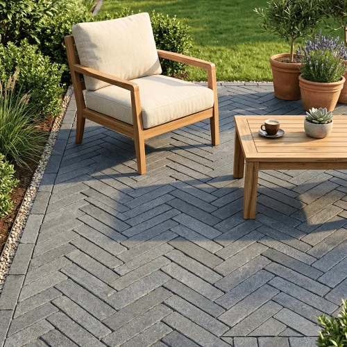 Kamień Wapień Kadappa Black Limestone Bębnowany 5x20x5 cm PRZEDSPRZEDAŻ!