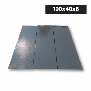 Palisada | Obrzeże Wapienne Kadappa Black Limestone 100x40x8 cm