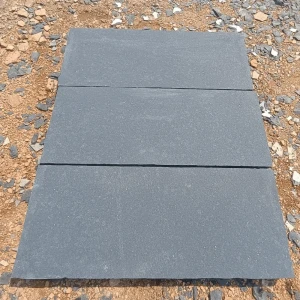 Palisada | Obrzeże Wapienne Kadappa Black Limestone 100x40x8 cm