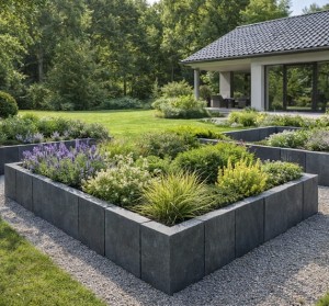 Palisada | Obrzeże Wapienne Kadappa Black Limestone 100x40x8 cm PRZEDSPRZEDAŻ !