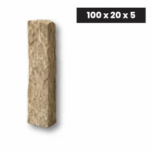 Palisada | Obrzeże Wapienne Tandur Yellow Limestone 100x20x5