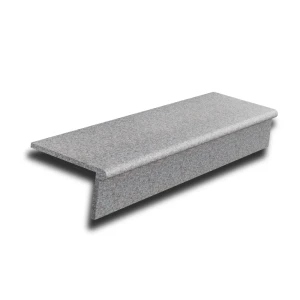 Zestaw Stopnica - Stopień + podstopień granitowy G664 Bullnose 135x35x2+2 Bullnose