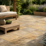 Płytka Tandur Yellow Limestone Naturalna 40x40x3 cm