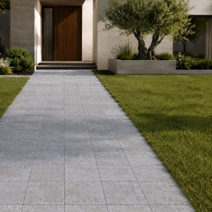 Płytka Tandur Grey Limestone Pół-szlifowana Bębnowana 20x20x1,5 cm