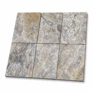 Trawertyn Silver Bębnowany 40,6x61x3 cm