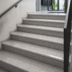 Parapet Stopnica granitowa szara polerowana G602 135x33x2 Bianco Sardo
