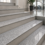 Parapet Stopnica granitowa szara polerowana Bianco Sardo G602 180x33x2 cm