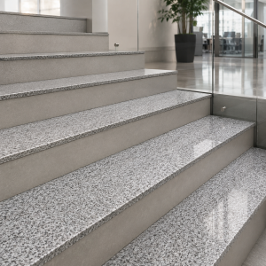 Parapet Stopnica granitowa szara polerowana Bianco Sardo G602 180x33x2 cm