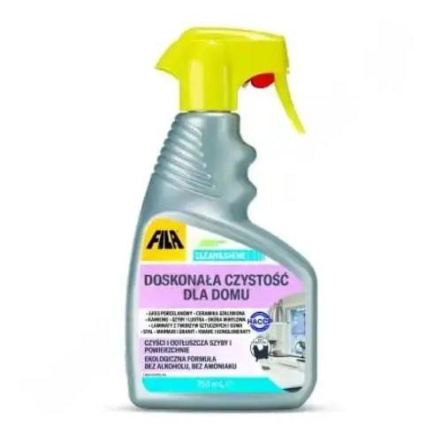 FILA CLEAN&SHINE (750 mL) – uniwersalny środek czyszczący, usuwa zabrudzenia i odświeża powierzchnie bez uszkodzeń