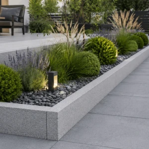 Obrzeże Granitowe G602 100x40x6cm Płomień