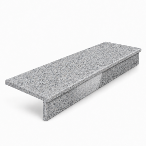 Zestaw Stopnica - Stopień + Podstopień Granitowy G602 150x33x2 / 150x15x2 