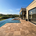 Trawertyn Noce French Pattern 12mm 1kpl= 0,742m2 | Komplet Rzymski