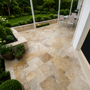 Trawertyn  Antyczny Rustic Classic Mix Roman Opus 1kpl= 0,742m2 | Komplet Rzymski